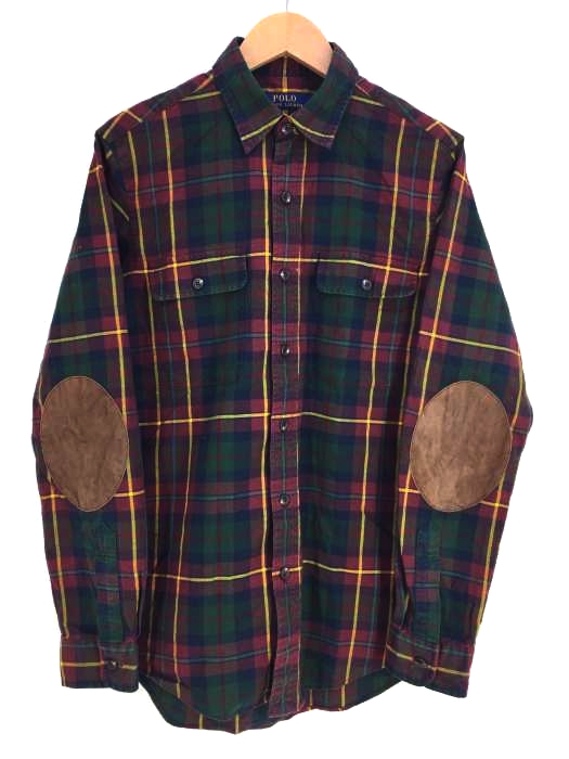 ポロラルフローレン POLO RALPH LAUREN チェック柄 長袖ボタンシャツ メンズ  S 170/92A