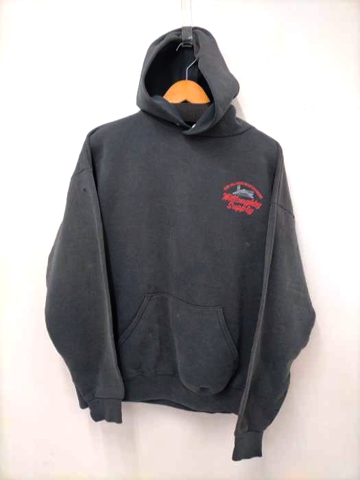 JERZEES(ジャージーズ) 00S メキシコ製胸元プリントプルオーバーパーカー メンズ import：XL