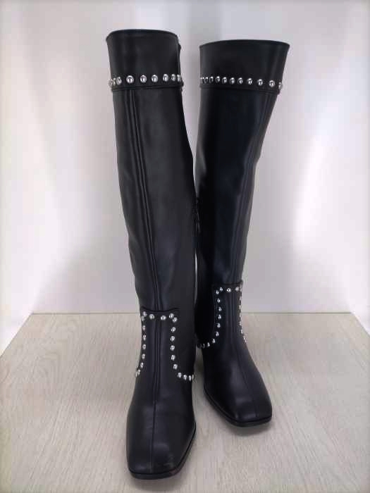 moussy(マウジー) STUDDED KNEE LONG BOOTS レディース  S