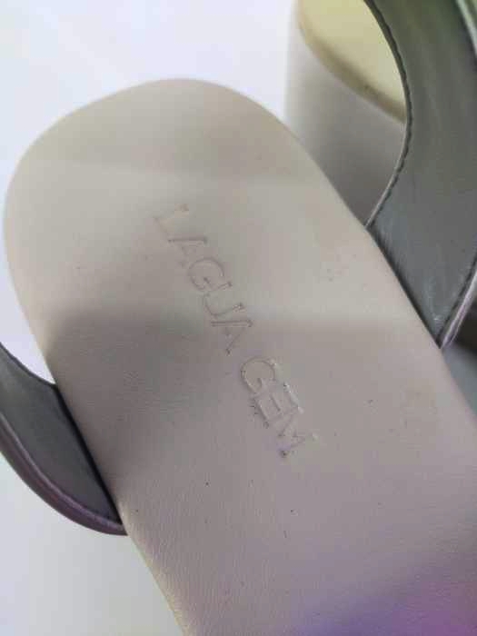 LAGUA GEM(ラグアジェム) CLEAR PLAT FORM SANDAL レディース S