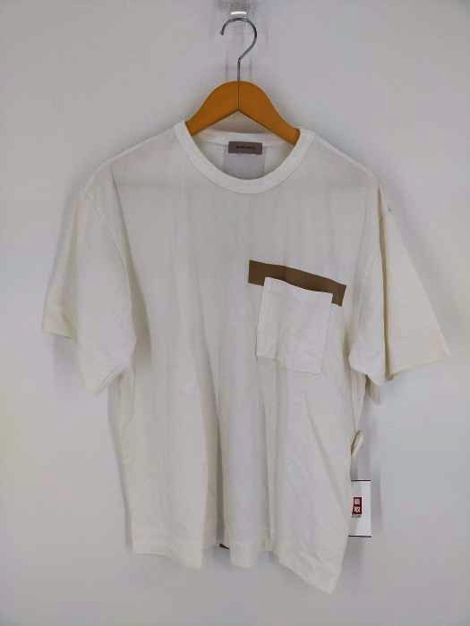 BEAMS Lights(ビームスライツ) ラインプリント ポケット Tシャツ メンズ JPN:S