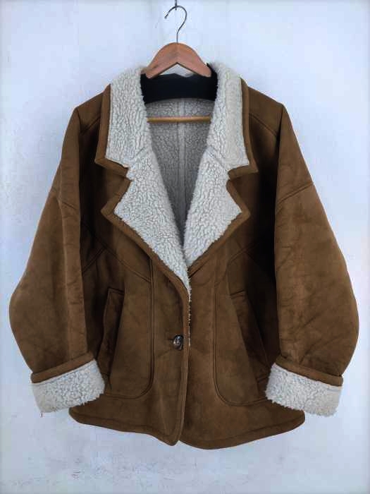 moussy(マウジー) FAUX MOUTON DOLMAN JACKET レディース FREE