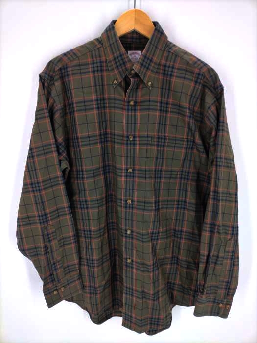 BROOKS BROTHERS(ブルックスブラザーズ) チェック柄ボタンダウンシャツ メンズ JPN：M