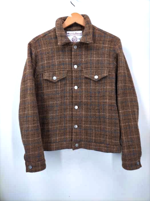 Harris Tweed(ハリスツイード) ツイードチェックジャケット メンズ JPN：M