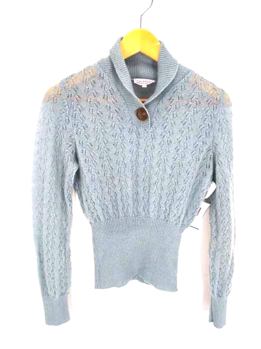 Vivienne Westwood RED LABEL(ヴィヴィアンウエストウッドレッドレーベル) オーブボタン モヘヤ混 ニット レディース  2