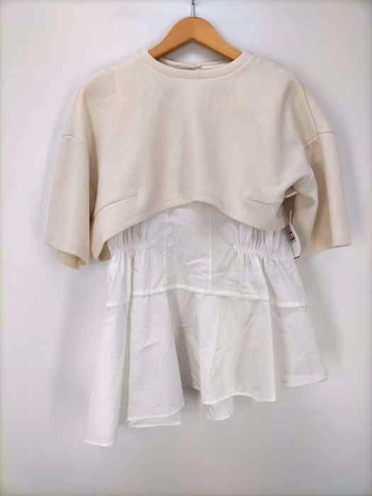 ELENDEEK(エレンディーク) FLARE HEM BL SHORT CS SET レディース FREE