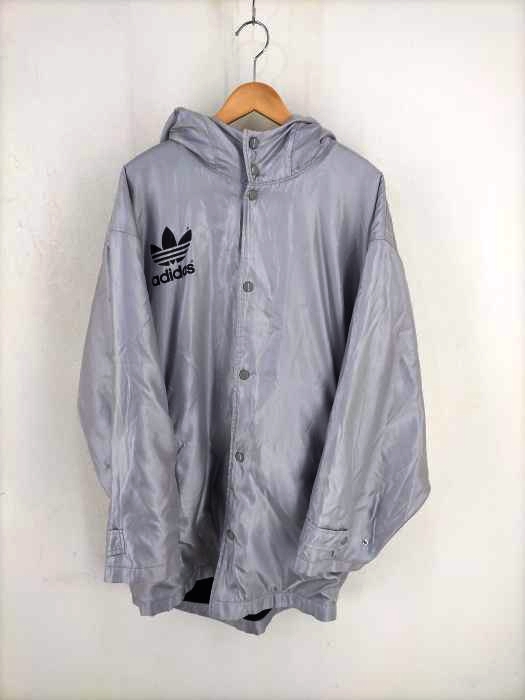 adidas(アディダス) トレフォイルプリントベンチコート メンズ JPN：L