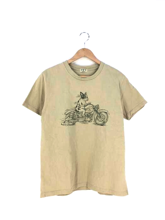 TES(テス) アニマルプリント クルーネックTシャツ メンズ JPN：M