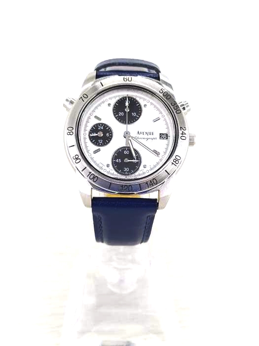 SEIKO(セイコー) AVENUE アベニュー クロノグラフ クォーツ 腕時計 メンズ 表記無