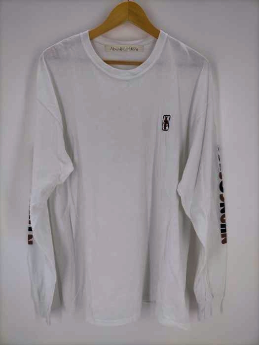 アレキサンダーリーチャン AlexanderLeeChang NYAN COFFEE LT ニャンコーヒービッグシルエットロングスリーブTシャツ ロンT メンズ JPN：4