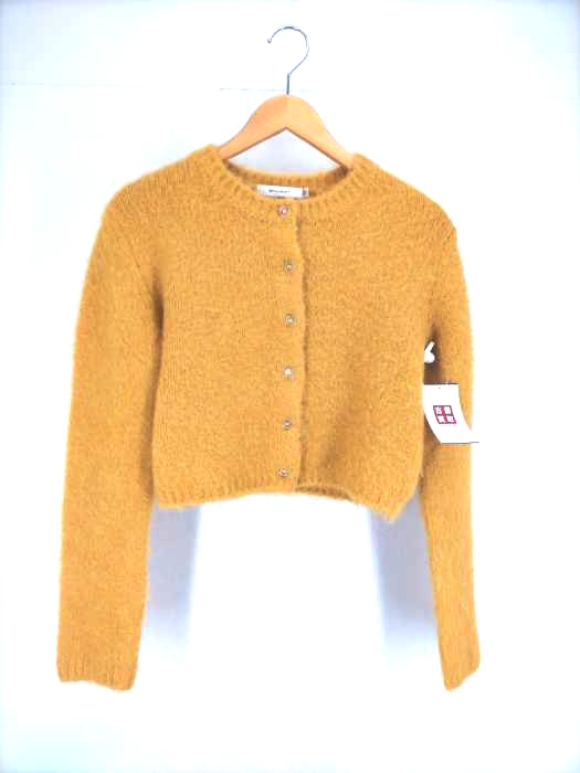 マウジー moussy LONG SLEEVE MINIMAL ニットトップス レディース FREE
