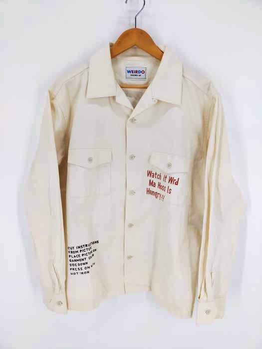 ウィアード WEIRDO L/S SHIRT WEIRDOLIGHT RANCH メンズ import：XXL