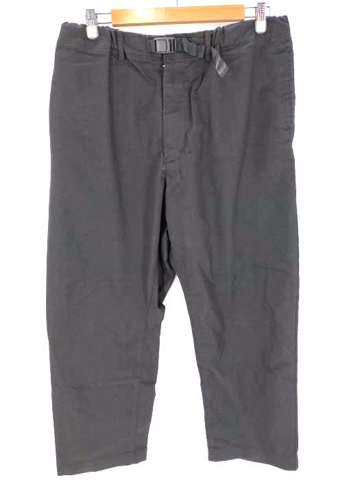 ムジラボ MUJI labo 綿混撥水イージーワイドクロップドパンツ クライミングパンツ メンズ JPN：XL