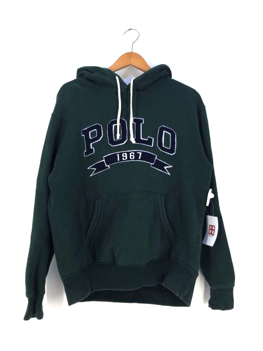 ポロラルフローレン POLO RALPH LAUREN ロゴ刺繍 プルオーバーパーカー メンズ import：M