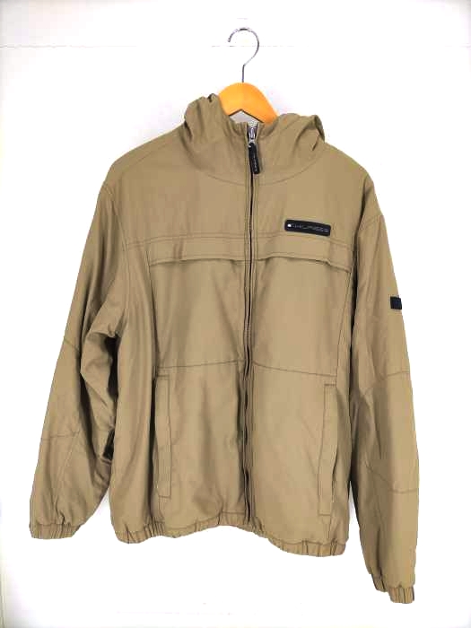 トミーヒルフィガー TOMMY HILFIGER ロゴワッペン ジップアップ中綿ジャケット メンズ JPN：M