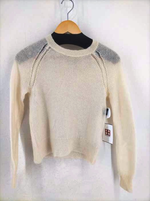 バナナリパブリック BANANA REPUBLIC モヘア混 クルーネックニット レディース JPN：S