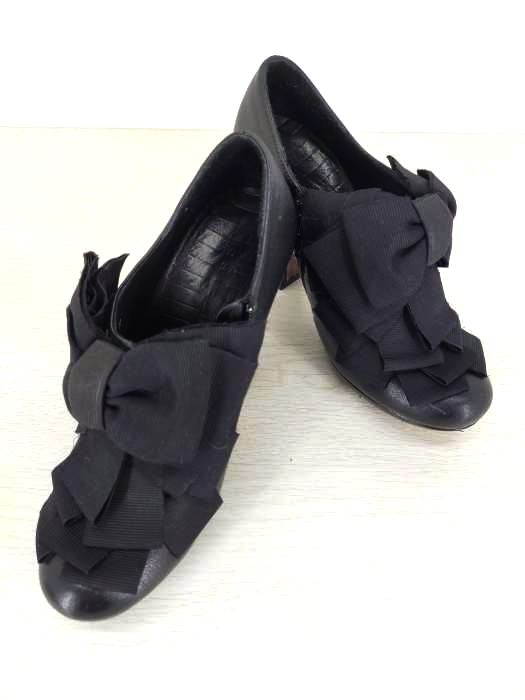 チエミハラ CHIE MIHARA ATAME レザー ブーティー レディース JPN:37