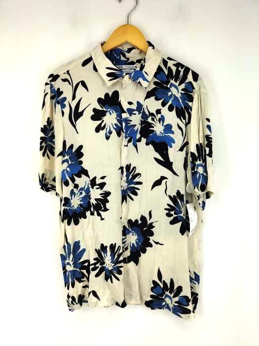 ザラ ZARA ABSTRACT SHIRT メンズ import：M