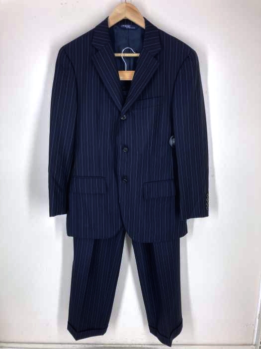 Polo by RALPH LAUREN(ポロバイラルフローレン) 3Bピンストライプスーツ セットアップ メンズ  C90-W78-T165