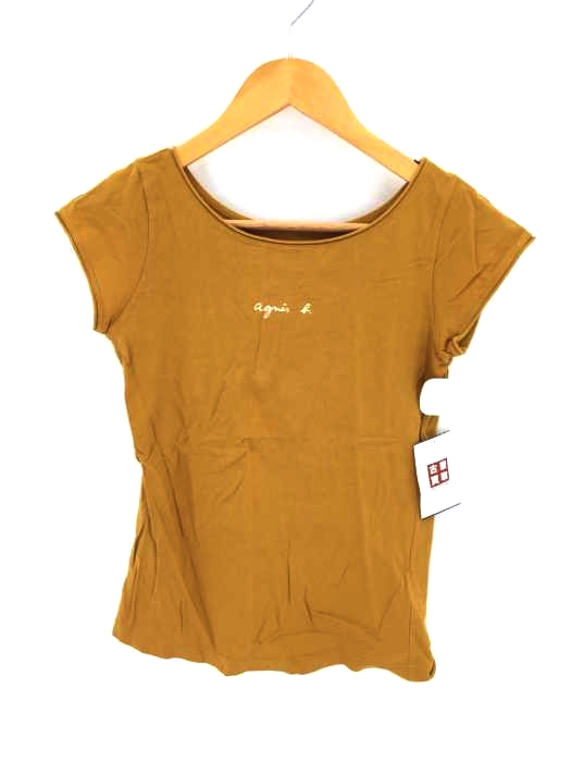 agnes b. PARIS(アニエスベー) ロゴプリント Tシャツ レディース 表記無