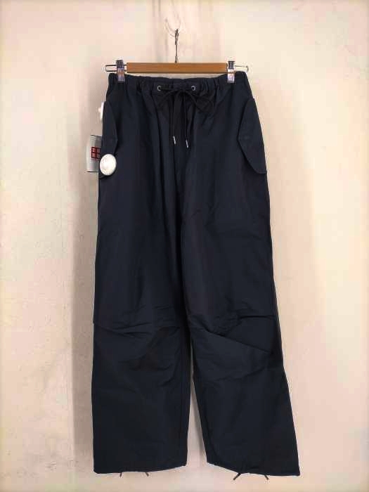 H BEAUTY&YOUTH OLMETEX ナイロンワイドスラックス Sサイズ H BEAUTY