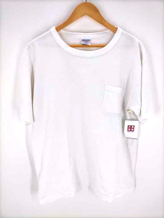 Champion(チャンピオン) T1011 USA製 HEAVY WEIGHT ポケットTシャツ メンズ JPN:L
