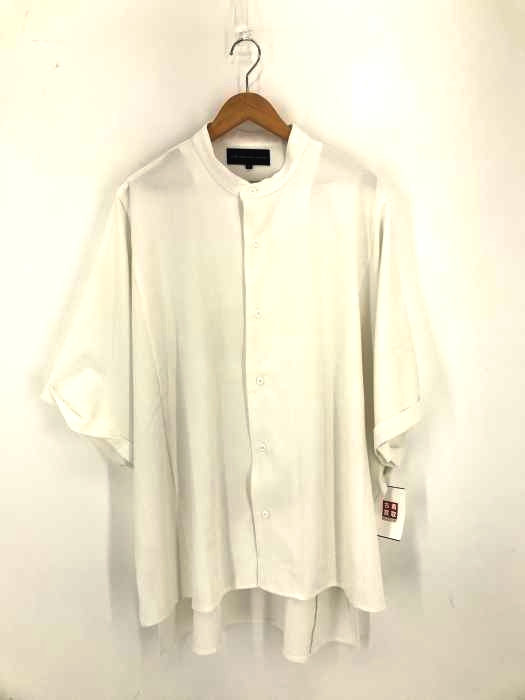NEOS ADDICTIVE DESIGN(フルギ) ビッグシルエット ノーカラーシャツ メンズ JPN：L