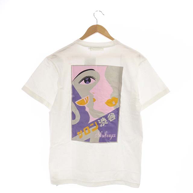 VANQUISH(ヴァンキッシュ) Tシャツ カットソー 半袖 プリント M 白 グレー ピンク /MF メンズ M