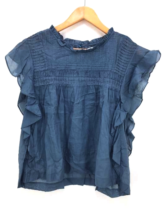 ISABEL MARANT ETOILE(イザベルマランエトワール) LAYONA コットン フリルブラウス レディース JPN：36