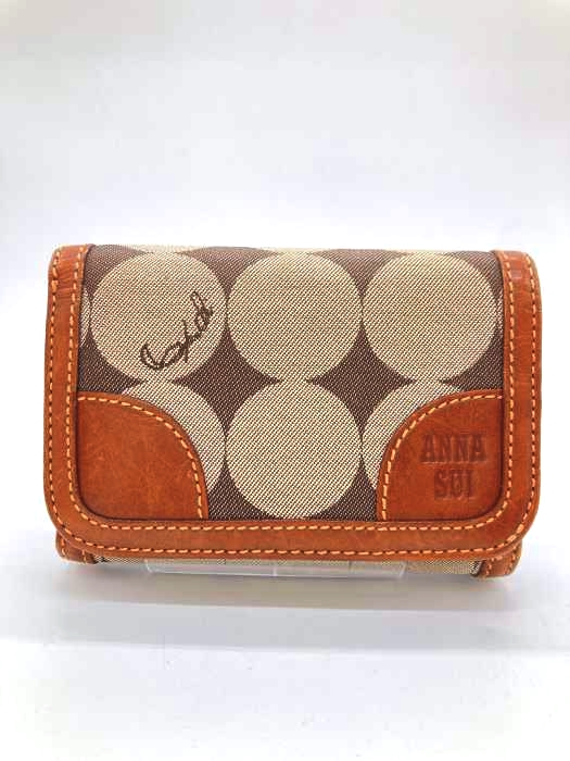 ANNA SUI(アナスイ) 三つ折り ミニウォレット レディース 表記無