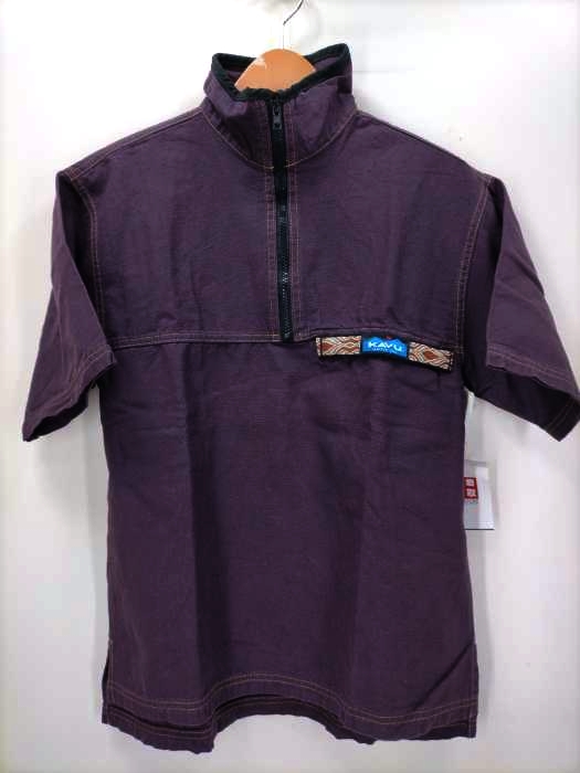KAVU(カブー) ハーフジップ S/S スローシャツ メンズ  S