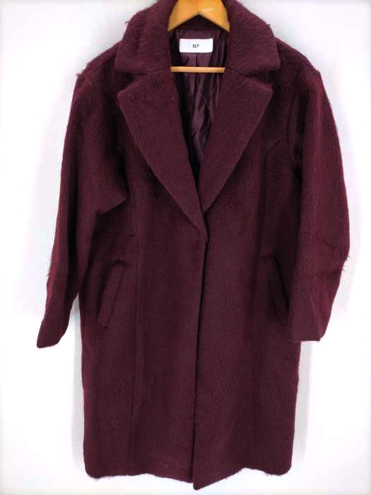 スライ SLY SHAGGY CHECK OVER COAT レディース  1