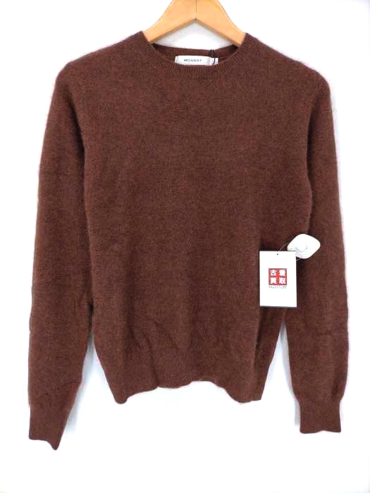 moussy(マウジー) COMFORT CREW NECK KNIT TOP レディース  FREE