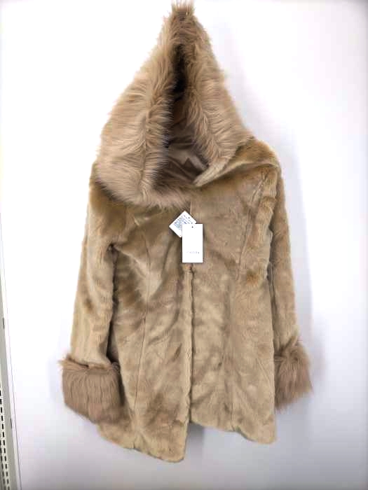 rienda(リエンダ) Volume hoodie Faux fur CT レディース  S