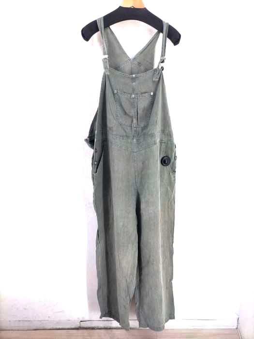 USED古着(ユーズドフルギ) J.JILL MADE IN USA リネンオーバーオール メンズ  1X