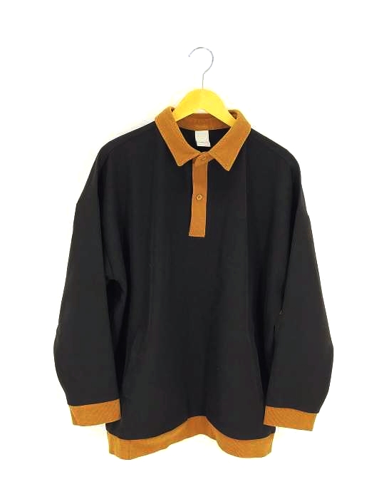 CASPER JOHN(キャスパージョン) クレリックポロスウェット メンズ JPN：M