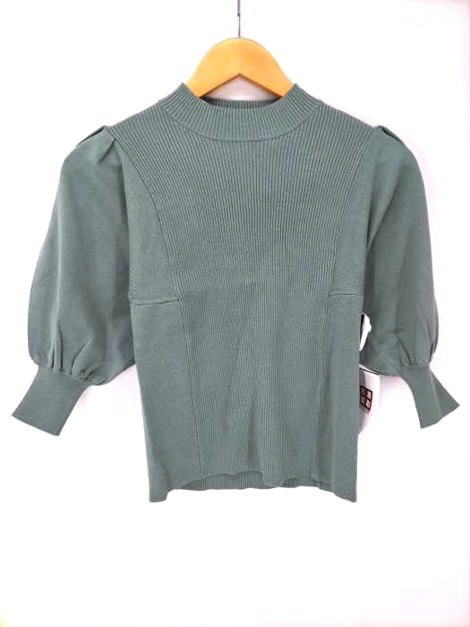 SLY(スライ) SQUARE ARM PUFF SLEEVE TOPS レディース FREE