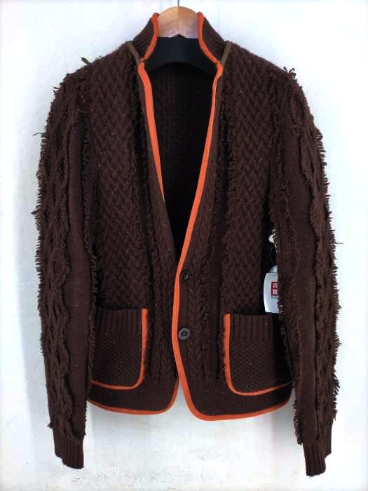 Sacai(サカイ) パイピングケーブルニットジャケット メンズ JPN：1