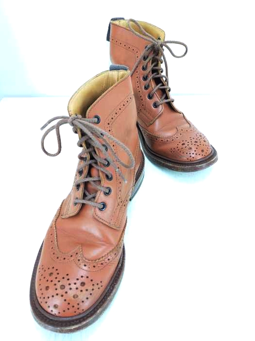 Trickers(トリッカーズ) MALTON/モールトン/マロンアンティーク M2508/カントリーブーツ レディース  4 1/2-4