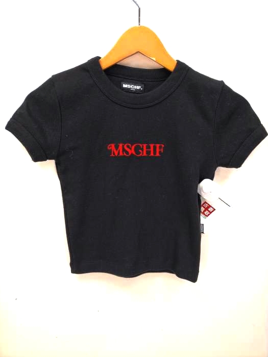 ガールズドントクライ Girls Don’t Cry フロントロゴ刺繍 ショート丈 S/S Tシャツ レディース 表記無