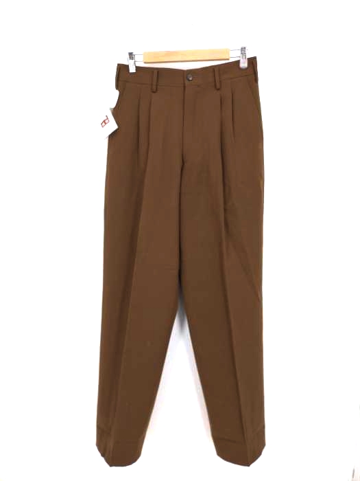 ニコルクラブフォーメン NICOLE CLUB FOR MEN 2タック ウールスラックス メンズ JPN：M