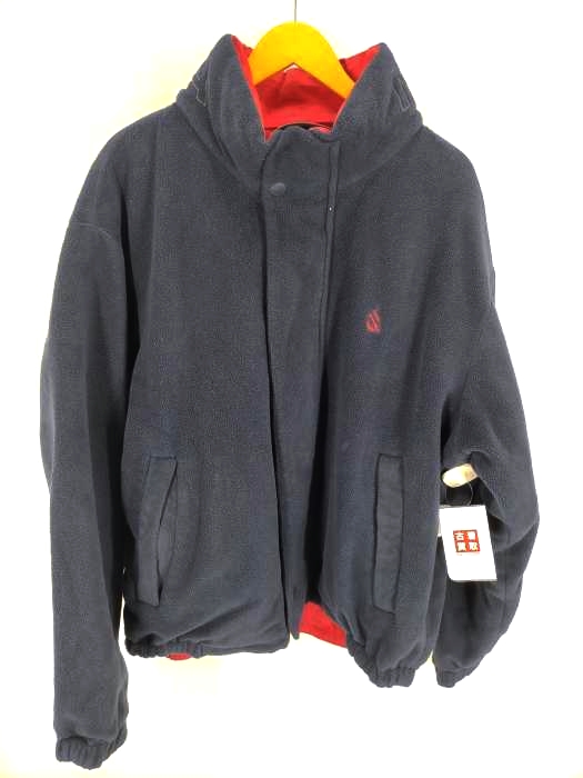 ノーティカ NAUTICA ロゴ刺繍リバーシブルフリースブルゾン メンズ 表記無