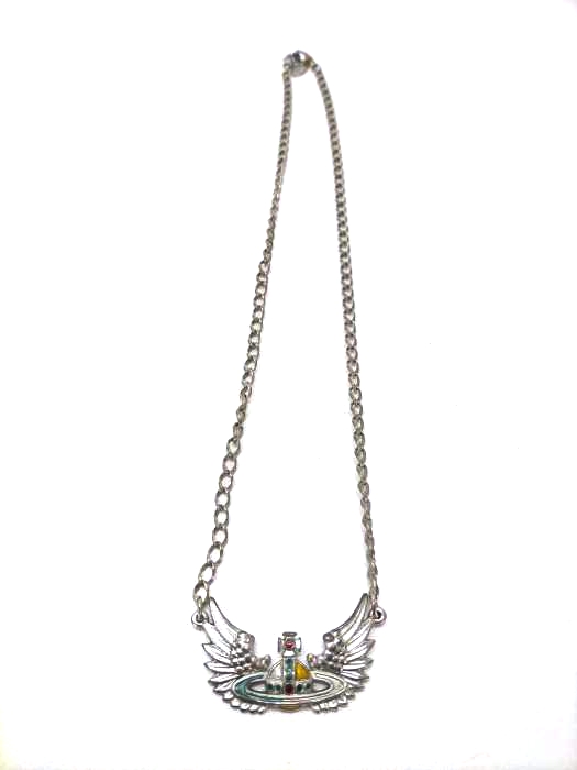 ヴィヴィアンウエストウッド Vivienne Westwood 04AW Winged Enamel Orb Pendant ウィングドエナメルオーブペンダント メンズ 表記無