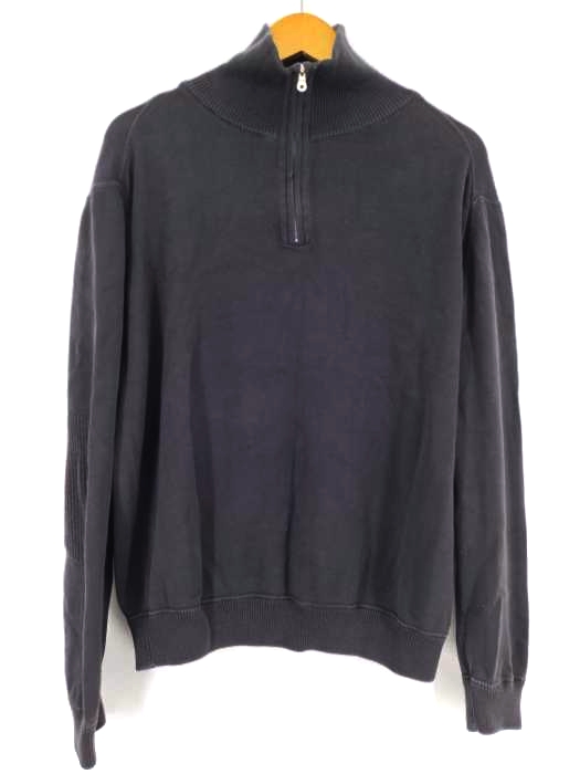 ユーズドフルギ USED古着 MADE IN ITALY HALF ZIP KNIT メンズ  L 52 5
