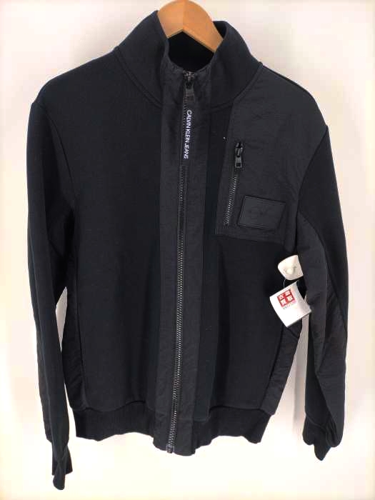 カルバンクラインジーンズ Calvin Klein Jeans 切替ボンディングジャケット メンズ  M