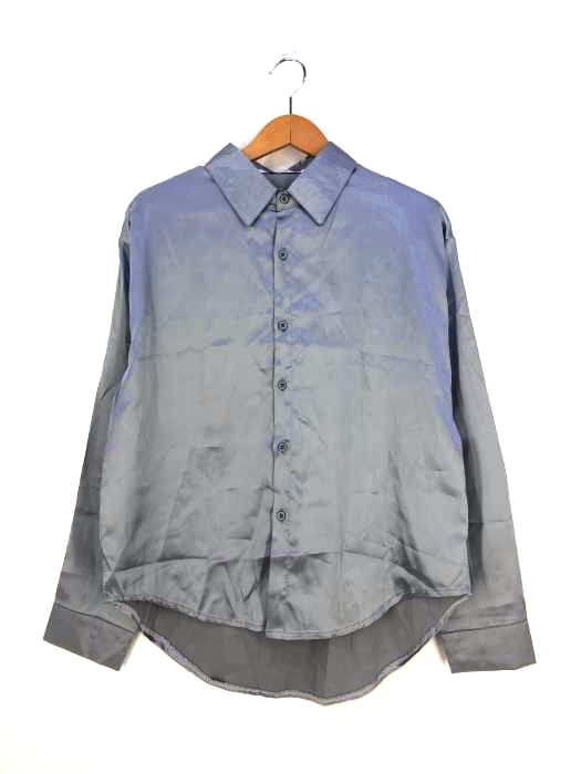 ユーズドフルギ USED古着 {{MARIA MARFA}} シャイニングシルバーシャツ メンズ 表記無