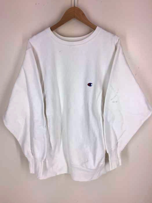 チャンピオン Champion USA製 REVERSE WEAVE 刺繍タグ クルーネックスウェット メンズ JPN：XL