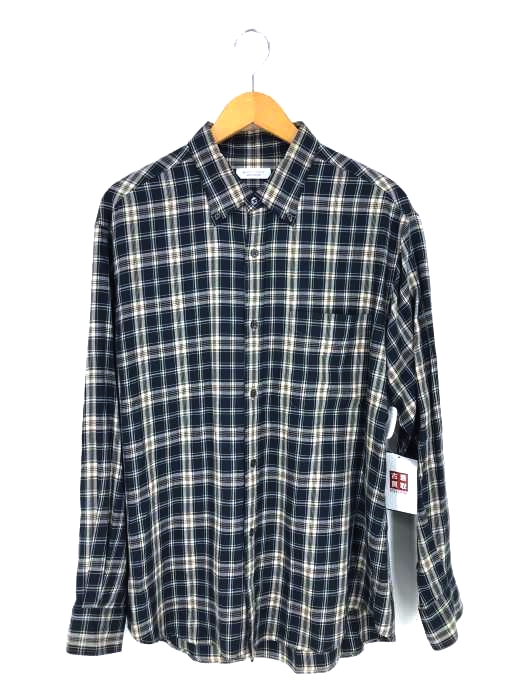 BEAUTY & YOUTH UNITED ARROWS(ビューティーアンドユースユナイテッドアローズ) ミニマル タータンチェック ワイドフォルムシャツ メンズ JPN：L