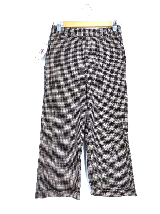 BEAUTY & YOUTH UNITED ARROWS(ビューティーアンドユースユナイテッドアローズ) BY コットンハウンドトゥース クロップドワイドパンツ レディース 表記無