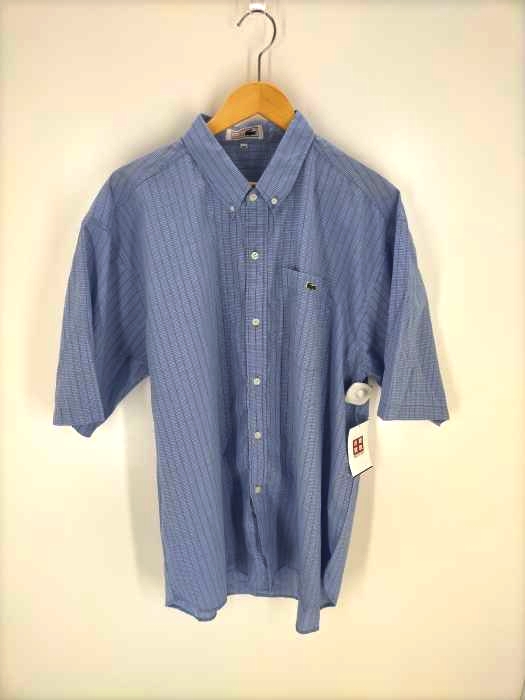 LACOSTE(ラコステ) ワッペンロゴ 半袖ボタンダウンシャツ メンズ JPN:XXL